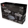 thumbnail image 4 of 9-Pieces Cookware Set w/ Detached Ergonomic Handle Carbon Pro Collection, 4 of 9