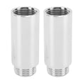thumbnail image 1 of Juego De 2 Brazos De Extensión Para Cabezal De Ducha De Acero Inoxidable, Resistente, Fácil De Instalar, Adecuado Para La Mayoría De Cabezales De Ducha, 1 of 7