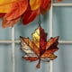 thumbnail image 5 of Uuiauoio Maple Leaf Suncatcher, Acrylic Stained Glass Window Hanging, Maple Leaves Fall Ornaments Fall Leaf Decorations Window Wall Hanging Ornament for Thanksgiving Autumn Party Supplies, 5 of 6