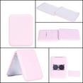 thumbnail image 2 of Espejo de maquillaje de viaje con luz LED, aumento de 1x/3x, compacto, portátil para bolso o bolsillo, espejo plegable iluminado de 8,5 cm, espejo portátil de doble cara, rosa, 2 of 5