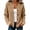 446#Khaki, variant on Women Cardigans Casual Floral Jacquard Button Down Long Sleeve Knit Sweater Loose Fit Soft Comfy Fall Clothes
