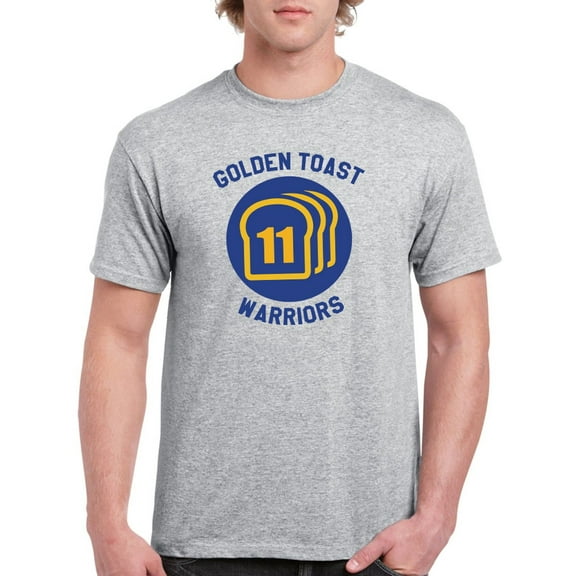 Golden Toast Warriors #11 Men Athletic Heather T-Shirt, Male Medium