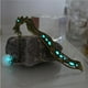 thumbnail image 3 of Marcapáginas de aleación con forma de dragón brillante, horquilla luminosa para regalar en fiestas., 3 of 5