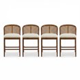 thumbnail image 2 of Indoor Wooden Counter Stool,Walnut, 2 of 14