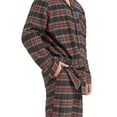 thumbnail image 3 of Kolipajam Men's 100% Cotton Flannel Pajama Set Yarn Dyed Cozy Bottom with Pockets Pjs for Men S, 3 of 5