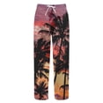 thumbnail image 5 of Men Pants Summer Beach Hippie Harem Pants Baggy Boho Yoga Hawaiian Casual Workout Jogging Running Drop Crotch Trouser Outdoor Apparel, 5 of 5