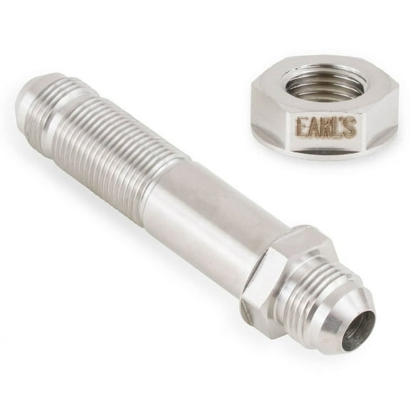 8AN Bulkhead Adapter SS Frame Pass Through
