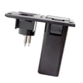 thumbnail image 1 of 1pc Cubierta De Soporte De Caja De Batería De Guitarra De Plástico Para Ecualizador De Bajo EQ Band Balck Gloria Tapa de batería para guitarra, 1 of 4