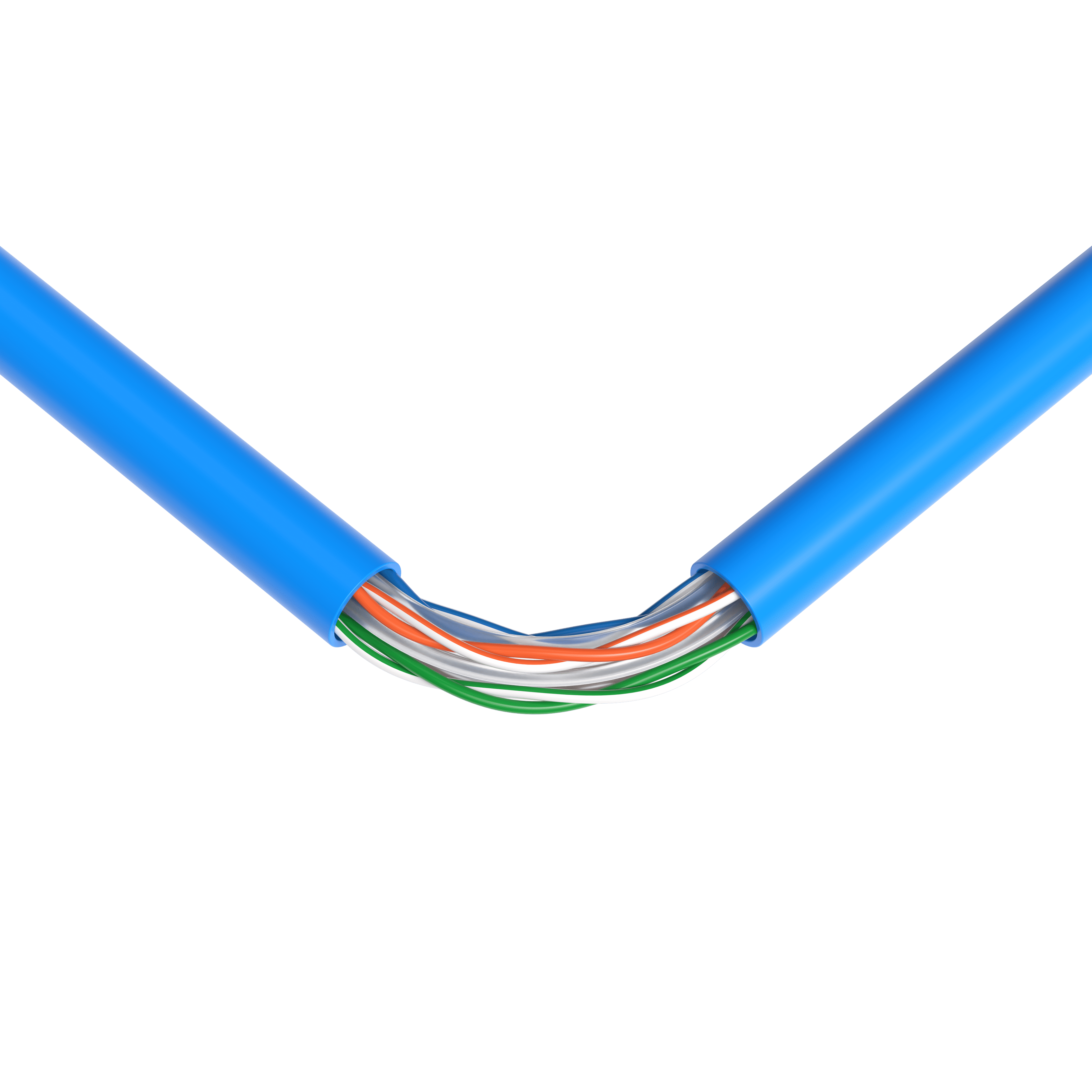 Cables Direct Online 500ft Cat6 Ethernet Cable Bulk – 23AWG Solid CCA UTP, Unshielded, 550MHz, Pull Box, LAN Network Wire, RJ45 Compatible, Indoor Use, High-Speed Internet, Blue