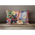thumbnail image 4 of Carolines Treasures 16 x 12 in. Unisex Cairn Terrier Christmas Fabric Decorative Pillow, 4 of 4