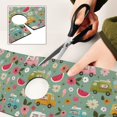 thumbnail image 6 of Yayeee Faucet Mat for Kitchen Sink 30" Diatomite Long Splash Guard Pad, Green Cartoon Trucks Pattern, 2 Pack, 6 of 7