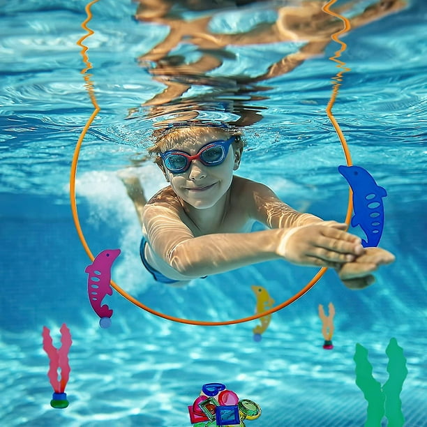 Juguetes De Piscina Para Niños 21 Piezas Juguetes Buceo Piscina