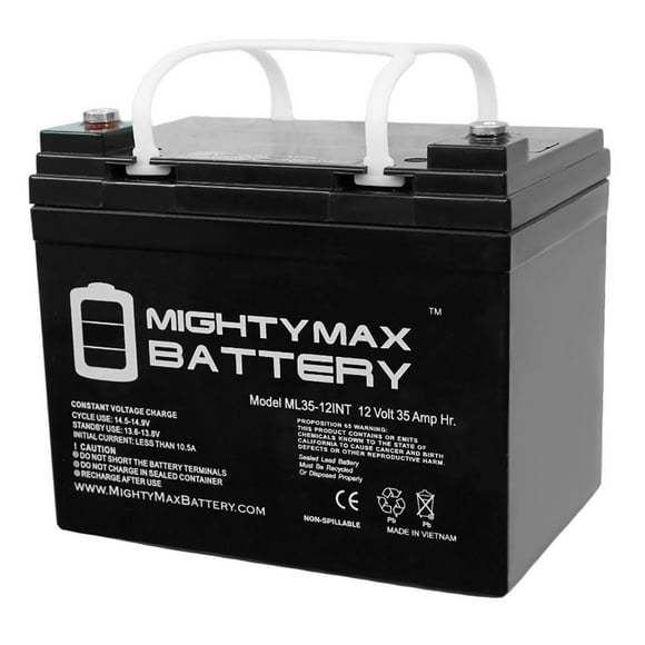 12V 35AH SLA Remplacement de Filetage Interne Battery compatible avec Minn Kota Sevylor Marine