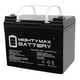 12V 35AH SLA Remplacement de Filetage Interne Battery compatible avec MinnKota Sevylor – image 1 sur 6