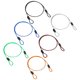 thumbnail image 1 of Uxcell 6-Pack Candado de Seguridad con Cable, Cable de Acero Recubierto de 4.92FT para Equipaje con Doble Bucle, Kit de Cable de Acero Trenzado Resistente a Cortes, 1 of 6