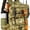 A: Khaki Camo(without Tackle Box), variant on KastKing Fishing Tackle Backpack with Removable Bait Binder Rod Holders Storage Fishing Gear- BaitSpace-50L