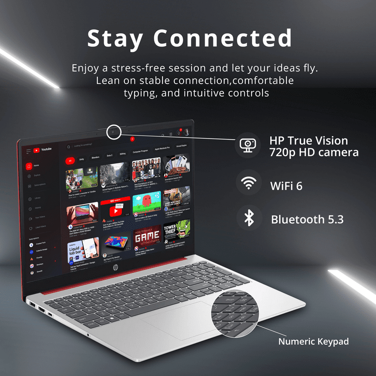 HP ノートパソコン 15.6インチ 128GB SSD フルHD HP - 15.6