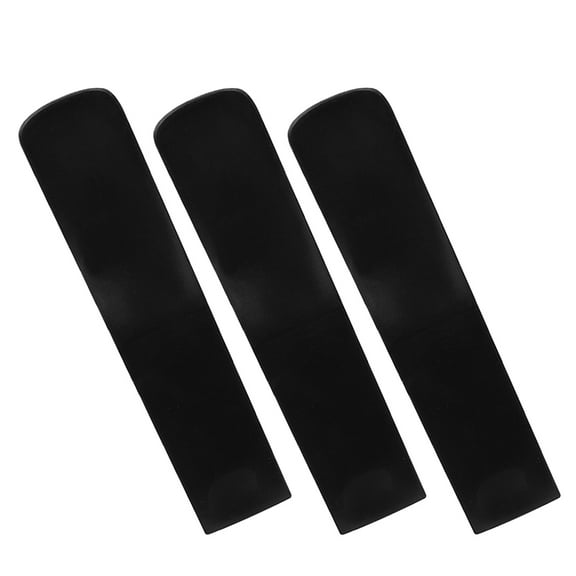 unbranded  3 Pcs Synthetic Reeds Alto Sax Plastic Saxophone Child Black