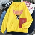 thumbnail image 4 of Sudadera con capucha de Anime japonés Sanrio Kuromi para mujer, sudadera Y2K para estudiante, jersey de primavera y otoño para deportes al aire libre y ocio, 4 of 6