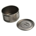 thumbnail image 3 of LEFU Bol pour Camping avec Poignée Pliante - Récipient Alimentaire Léger pour Dîner en Plein Air Randonnée Pique-Niques - 450ml avec Bols de 600ml avec Couvercle, 3 of 10