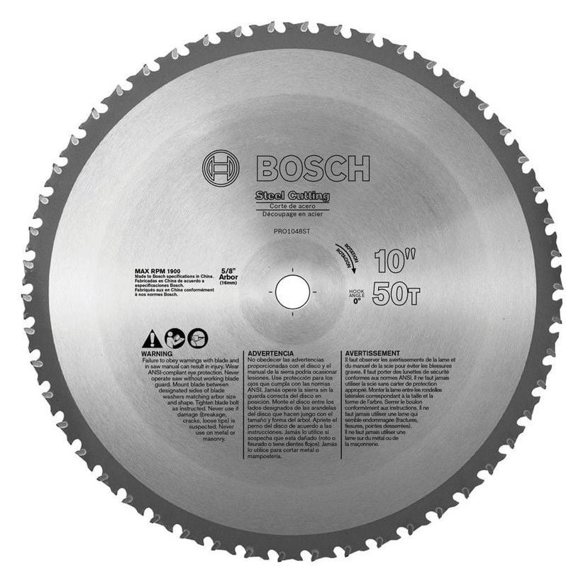 10 in. Ferrous Metal Cutting Blade