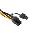 thumbnail image 1 of Cable de alimentación Pcie de 6 pines a 8 pines (6 + 2) macho a macho Pci-e para minería Afortunado Sencillez, 1 of 2