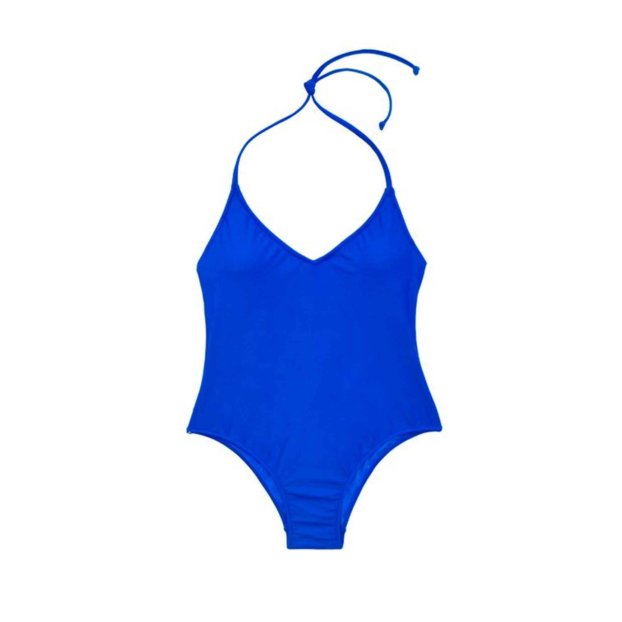 Bañador Sexy De Una Pieza Para Mujer, Traje De Baño Liso De Realce Con