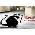 thumbnail image 2 of Painting Rugs, Soft Rugs, Saloon Rug, Banksy Rug, Non Slip Rug, Home Decor, Painting Rug, Living Room Rugs, I'm Out Of Bed Rugs, Modern Rug, 2'x3' - 60x90 cm, 2 of 8