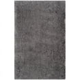 thumbnail image 3 of SAFAVIEH Arctic Giselle Solid Polyester Shag Area Rug, Grey, 4' x 6' Scalloped, 3 of 8