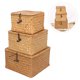 thumbnail image 2 of GOOHOCHY Cesta de almacenamiento tejido de 3pcs Productos de maquillaje portátil Ceta de almacenamiento Caja de ropa, 2 of 8