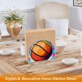 thumbnail image 5 of A Basketball Napkin Holder for Table Clear Napkin Stand Paper Holder Acrylic Organizer Dispenser Napkins for Dinner Kitchen Restaurant Room, 5 of 8