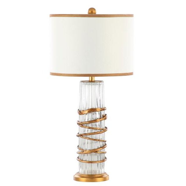 Mariana Éclairage 152040 Cobra Lampe de Table&44; Feuille d'Or