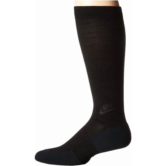 Nike Lightweight Warmth Sock Dark Grey/Black/Black Men's Crew Cut Socks Shoes