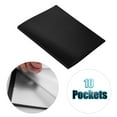 thumbnail image 3 of Amdohai A4 Clear 10 Pockets Display Book Presentation Book with Transparent Page Sheet Protector File, 3 of 8