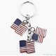 thumbnail image 1 of Llavero creativo con la bandera de Estados Unidos, llavero patriótico para hombre, recuerdo único de metal, llaveros, colgante para bolso, llaves de coche, mochilas., 1 of 7