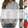 thumbnail image 4 of Women's Oversized Comfort Fleece Hoodies, Cozy Trendy Pullover Sweatshirts with Pockets For Fall & Winter Clothes, 4 of 7