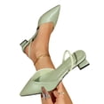 thumbnail image 6 of Willtoo Pointed Toe Mule Sandals for Women, High Heel Slippers for Office, Spring Casual Sandal, 6 of 7