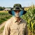 thumbnail image 3 of Dxssxc Solar Powered Wide-Brimmed Fan Hat, Summer Breathable and Cool, UPF Sun Protection for Men Women Fishing Hiking Outdoor Activities., 3 of 6