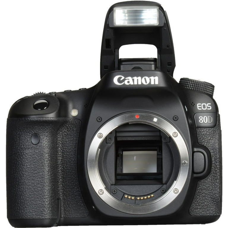 Canon EOS 80D DSLR Camera Body - Professional Flip Screen