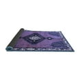 thumbnail image 2 of Ahgly Company Indoor Square Persian Blue Traditional Area Rugs, 8' Square, 2 of 4