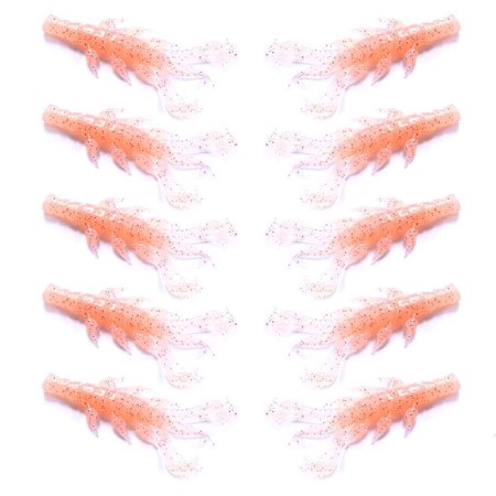 hejhncii Crawfishes Baits Shrimp Claw Artificial Shrimp Lures for Freshwater & Saltwater