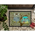 thumbnail image 3 of Carolines Treasures PJC1094JMAT The Friendly Ladies Owl Door Mat Indoor Rug or Outdoor Welcome Mat 24x36 Doormat  36"L x, 3 of 4