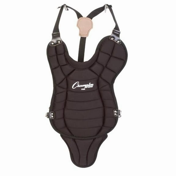 Champion Sports  11 in. Youth Chest Protector, Black
