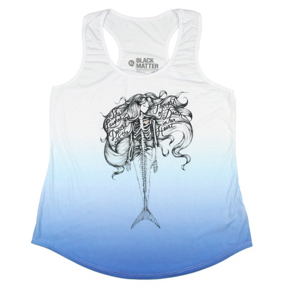 Black Matter Junior's She Laughed And Danced Racerback Tank Top