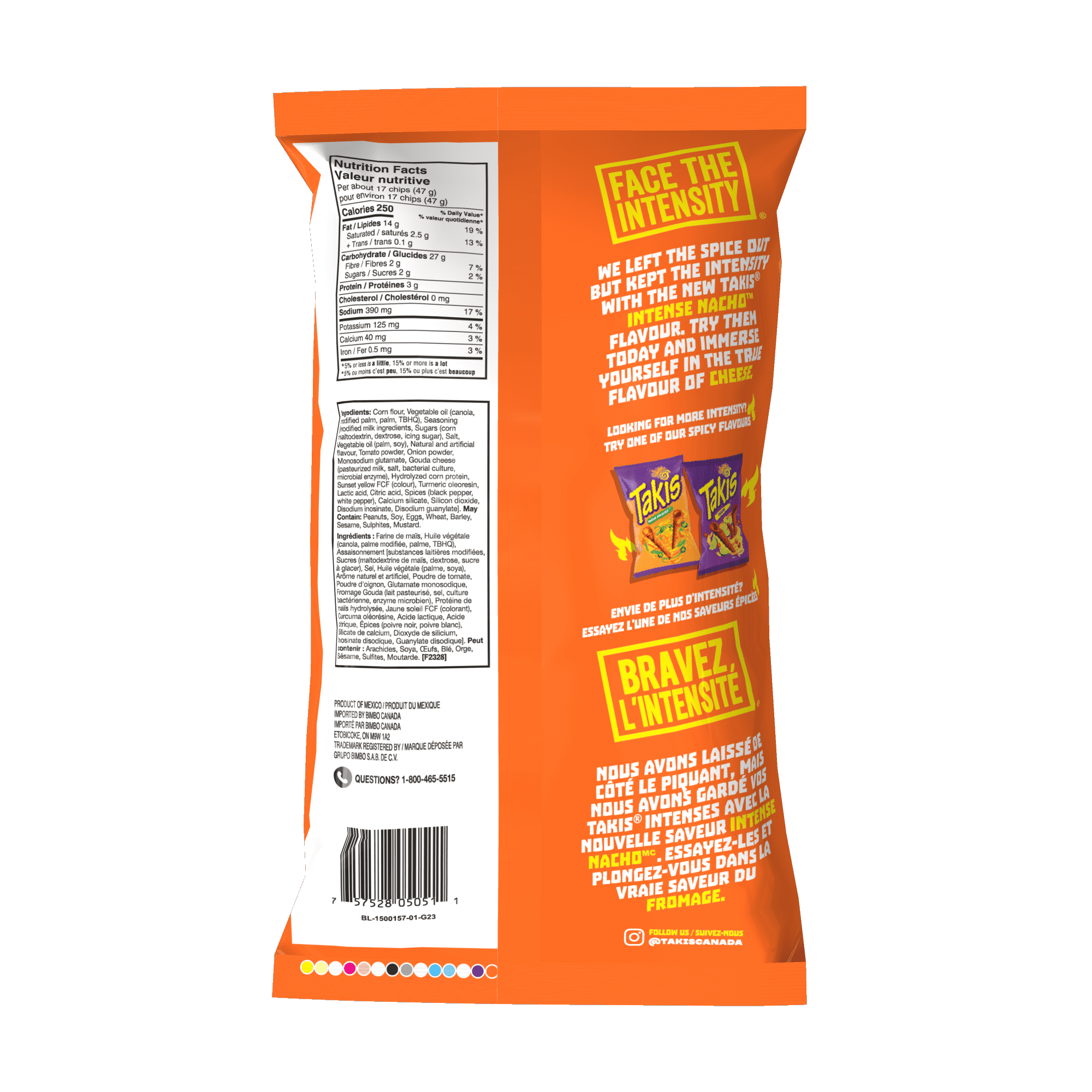 その他 Taki Takis® Intense Nacho™ Tortilla Chips, 260g - Walmart.ca