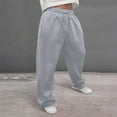 thumbnail image 2 of Baggy Pants Men Baggy Track Pants Men Men's Baggy Sweatpants Wide Leg Lounge Sweat Pants with Pockets, 2 of 7