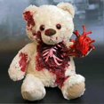 thumbnail image 2 of Bloody Bear Resin Craft Decoration Dirty-resistant and No-fading Decor for Table Bookshelf Fireplace Decor, 2 of 3