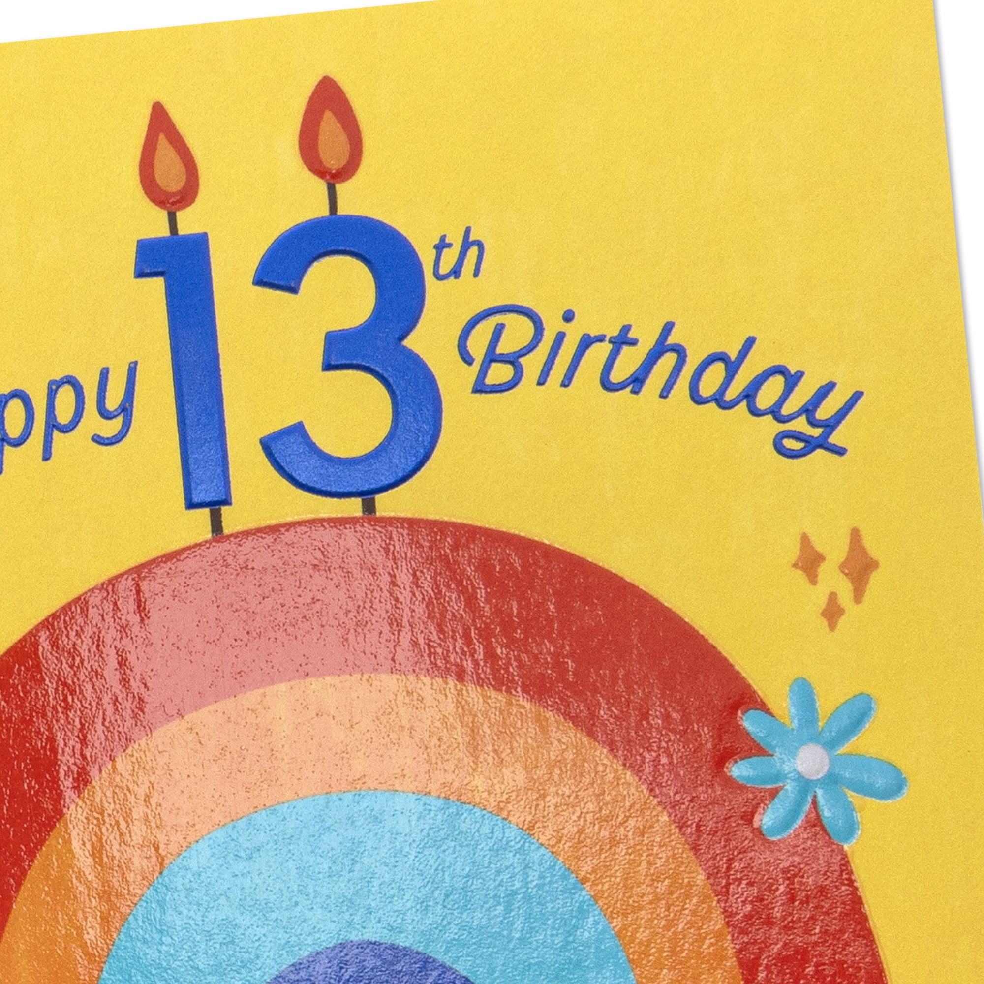 Hallmark 13th Birthday Card (Awesome and Cool)