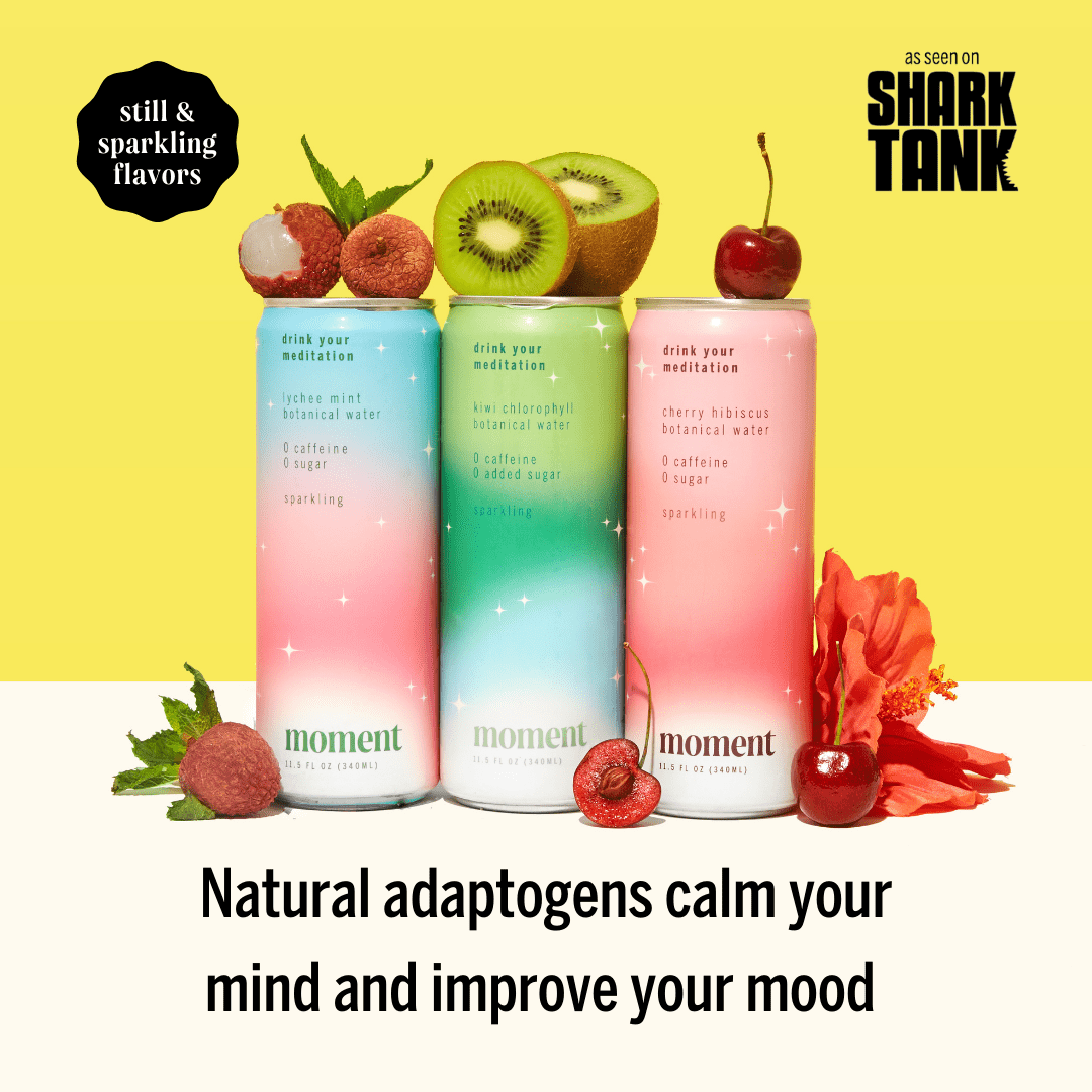 Moment Botanical Water, Rotating Sparkling Flavors, Zero Added Sugar, Variety 12-Pack, 11.5 fl oz - 1