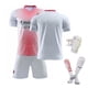thumbnail image 1 of 2022 nueva camiseta de fútbol para niños 11 # Ibrahimovic pantalones cortos de moda camisetas de fútbol traje de niño y niña calcetines/set-blanco-26 BmatwkZeng Bmatwk Jersey, 1 of 2